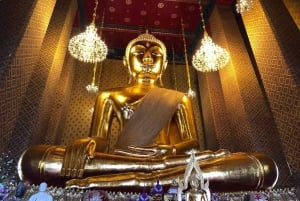 Bangkok: Historical Temples Tour & Hidden Bar at Sunset