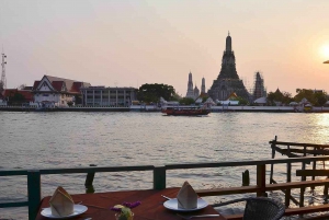Bangkok: Historical Temples Tour & Rooftop Bar at Sunset