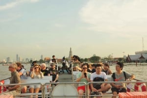 Bangkok: Hop On Hop Off Tuk Tuk y barco turístico por el río Chao Phraya