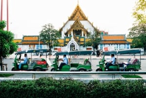 Bangkok : bateau à arrêts multiples Tuk Tuk et bateau à arrêts multiples Chao Phraya River