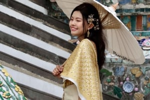 Bangkok: Insta-bytur med thailandsk kjole og fotoshoot