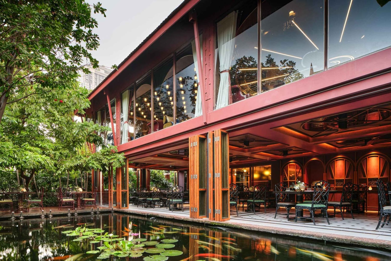 Bangkok: Jim Thompson, en thailandsk restaurant F&B-pakker