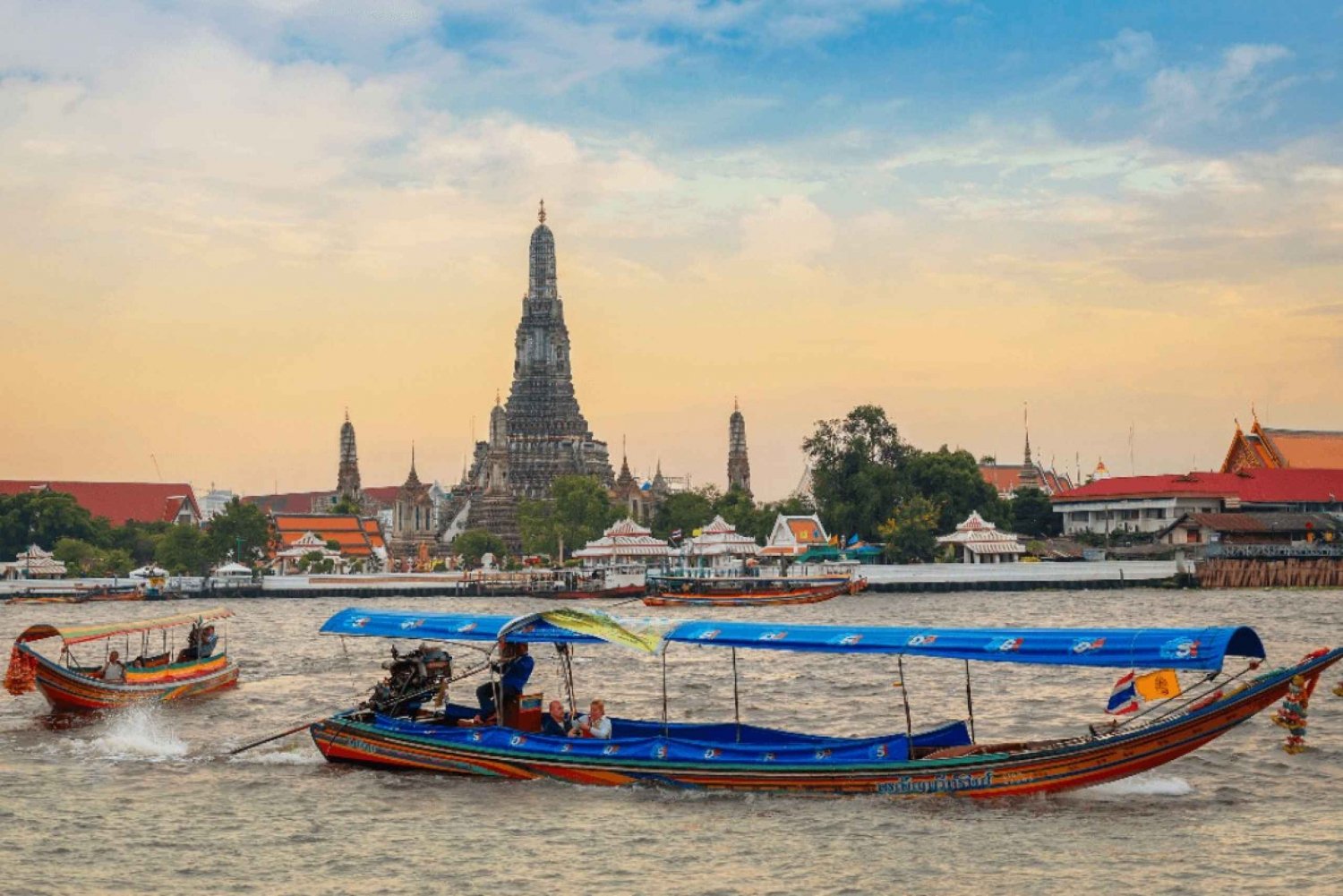 Bangkok: Deltagande i kanalrundtur med långsvansad båt