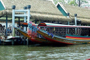 Bangkok: Bli med på kanalrundtur med longtailbåt