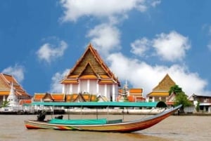 Bangkok: Bli med på kanalrundtur med longtailbåt