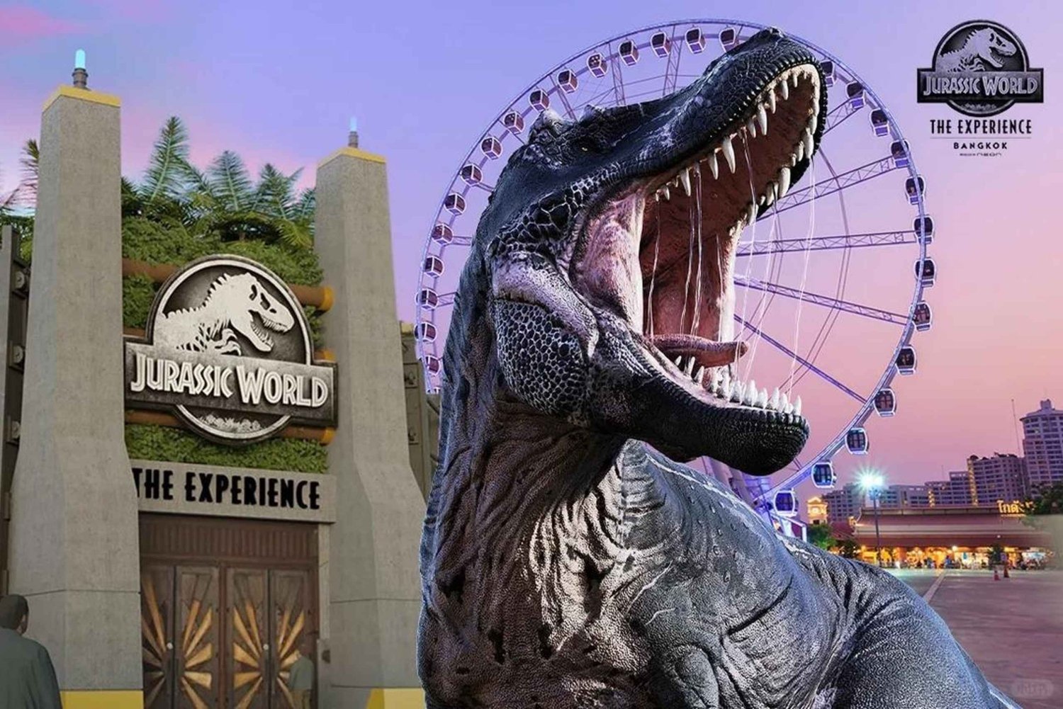 Bangkok: Jurassic World Experience With Private Transfer