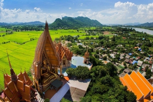 Bangkok: Kanchanaburi, brug over de Kwai, Hellfire Pass-tour