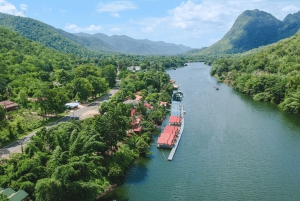 Bangkok: Kanchanaburi, brug over de Kwai, Hellfire Pass-tour
