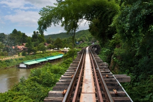 Bangkok: Kanchanaburi, brug over de Kwai, Hellfire Pass-tour