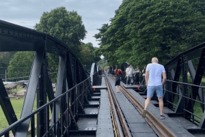Bangkok: Kanchanaburi, brug over de Kwai, Hellfire Pass-tour