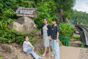 Bangkok: Kanchanaburi, brug over de Kwai, Hellfire Pass-tour