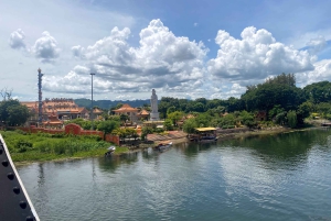 Bangkok: Kanchanaburi og River Kwai historietur med henting