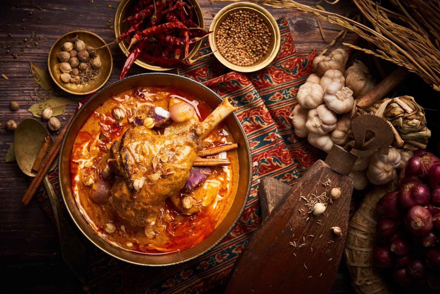 Bangkok, Thailand Khao Ekkamai Thailändskt kök