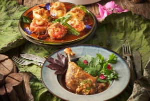 Bangkok, Thailand Khao Ekkamai Thailändskt kök