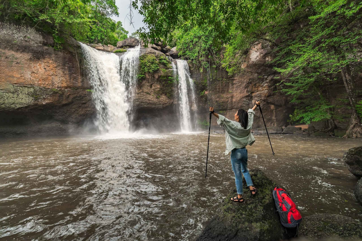 Bangkok: Cachoeiras de Khao Yai, observação de veados e caminhadas na selva