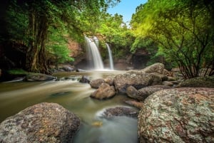 Bangkok: Khao Yai-vattenfall, hjortskådning och djungelvandringar