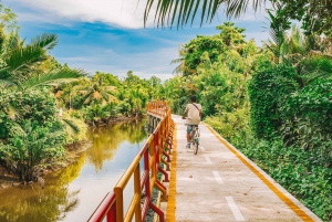 Bangkok: Targ Khlong Toei i wycieczka rowerowa na wyspę Bang Krachao