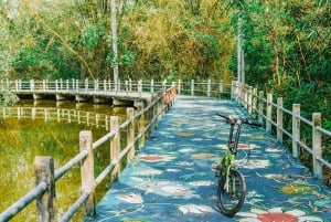 Bangkok: Mercado de Khlong Toei y Excursión en Bicicleta por la Isla de Bang Krachao