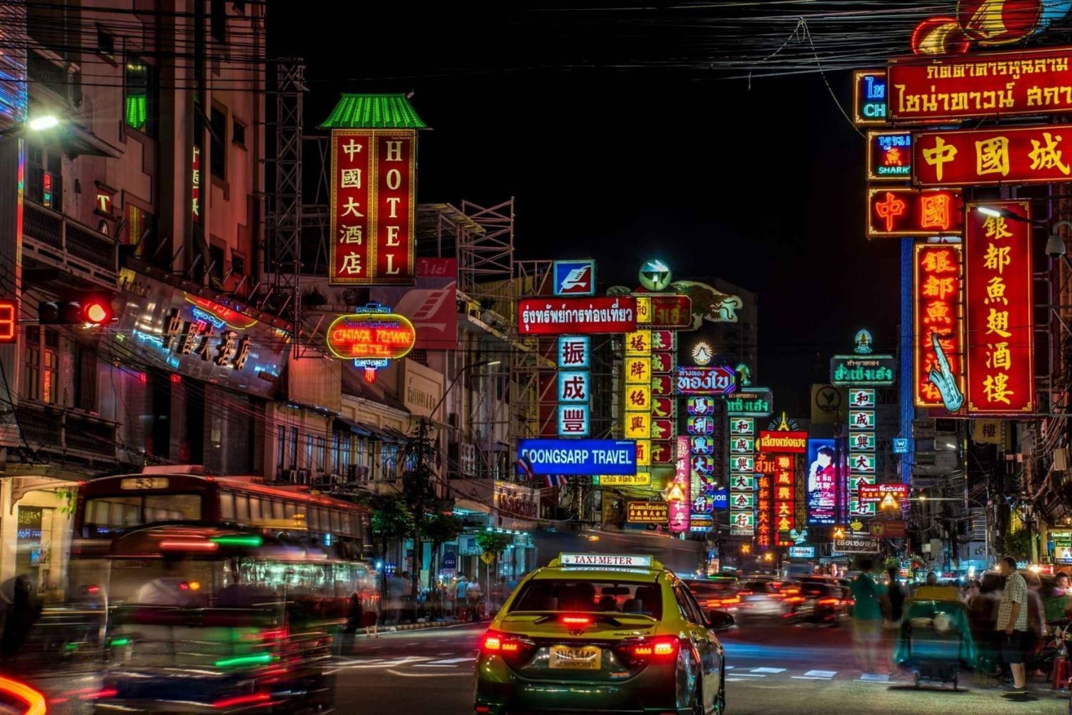 Bangkok: Lebua Sky Bar & China Town Street Food by Tuk Tuk