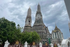 Bangkok: Longtail Boat Canal Tour to Wat Arun