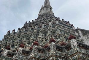 Bangkok: Longtail Boat Canal Tour to Wat Arun