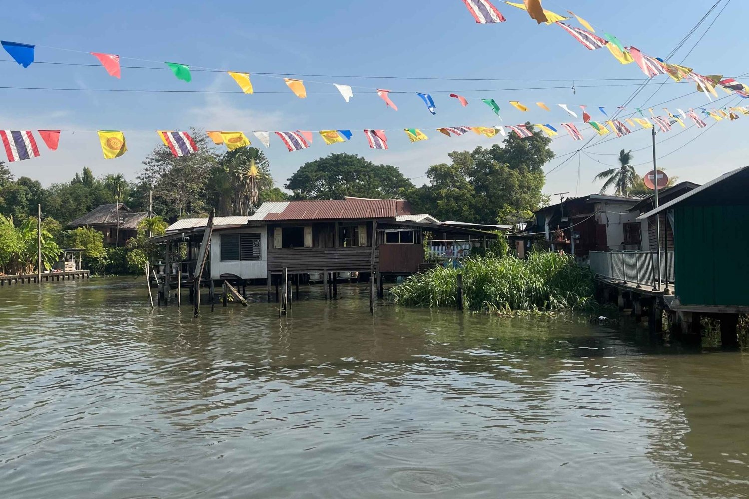 Bangkok: Long-tail bådtur med tempelbesøg