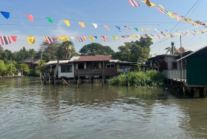Bangkok: Long-tail bådtur med tempelbesøg