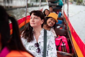 Bangkok: Long-tail bådtur med tempelbesøg