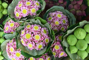 Bangkok: Lotus Fields, Orchid Farm, and Flower Market Tour