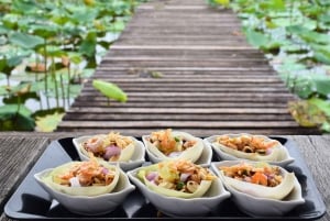 Bangkok: Lotus Fields, Orchid Farm, and Flower Market Tour