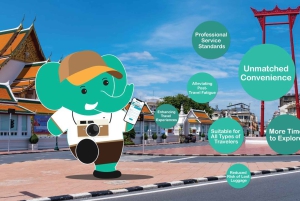 Bangkok: Luggage Delivery to/from Suvarnabhumi Airport (BKK)