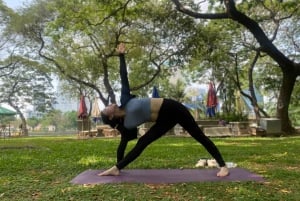 Bangkok: Doświadczenie jogi w parku Lumpini