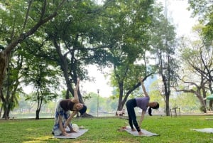 Bangkokissa: Lumpini Park Yoga Experience