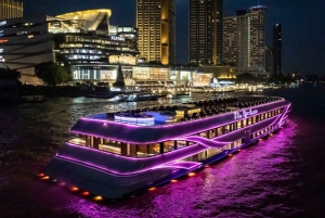 Bangkok: Cruzeiro de luxo com jantar no rio Chao Phraya