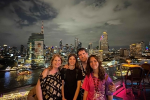 Bangkok: Luxury White Dinner Cruise Free Flow Beer and Wine