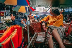From Bangkok: Maeklong Railway and Floating Market Day Tour