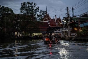 Bangkok : Marché ferroviaire de Maeklong et marché flottant d'Amphawa
