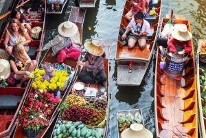Bangkok: Damnoen Saduak Maeklong&Salt Field Coffee Shop Tour