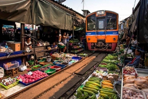 Bangkok: Damnoen Saduak Maeklong&Salt Field Coffee Shop Tour