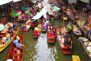 Bangkok: Damnoen Saduak Maeklong&Salt Field Coffee Shop Tour