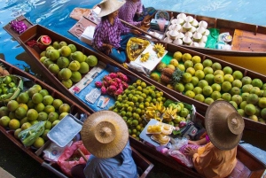 Bangkok: Damnoen Saduak Maeklong&Salt Field Coffee Shop Tour