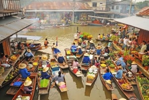 Bangkok: Maeklong Trein Markt & Drijvende Markt Dagtour