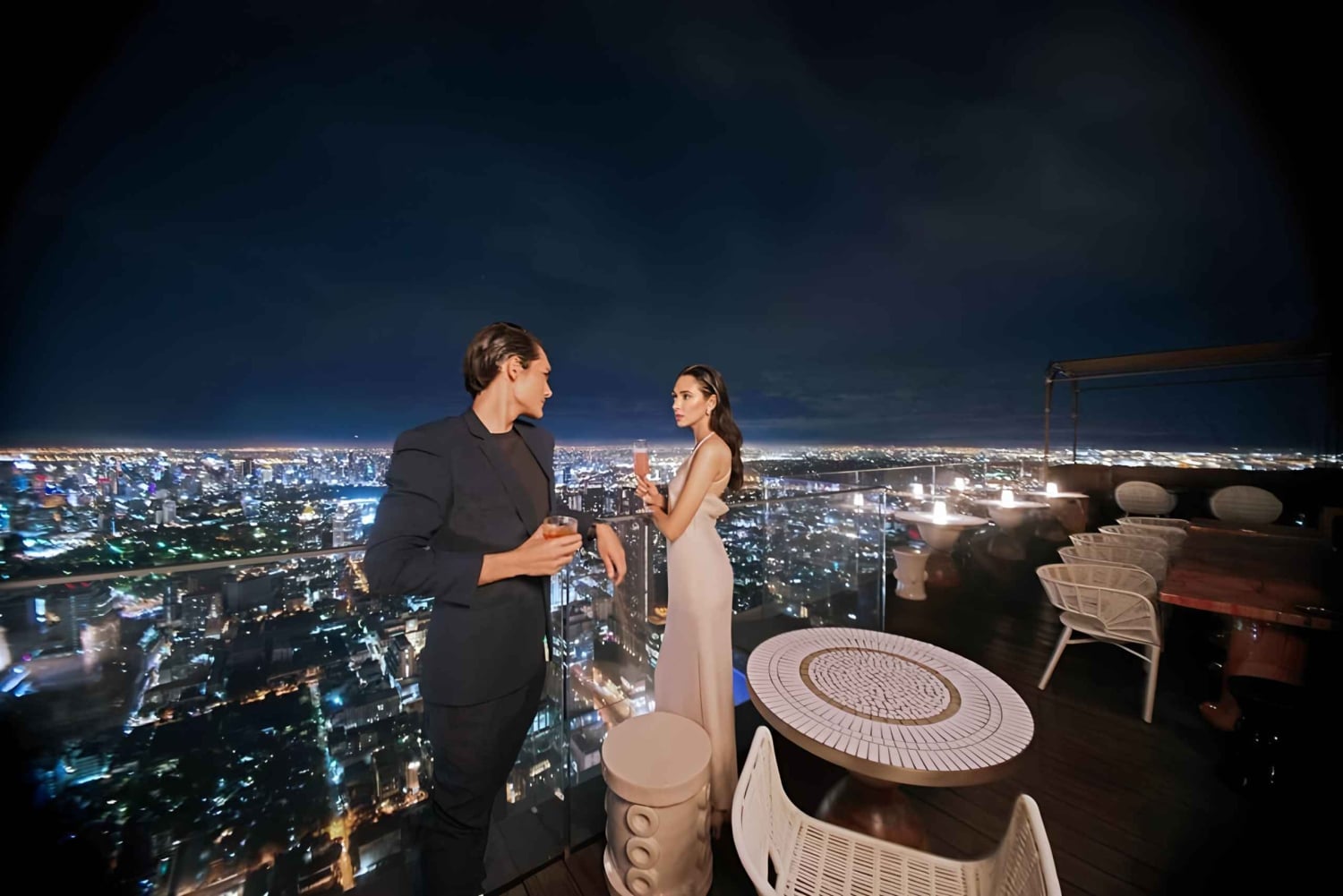 Bangkok: Indgangsbillet til Mahanakhon SkyWalk Observation Deck