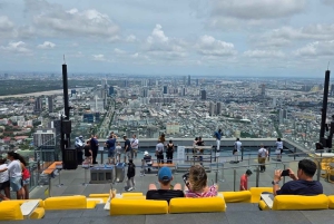 Bangkok: Ticket para el atardecer en el Skywalk de Mahanakhon con foto