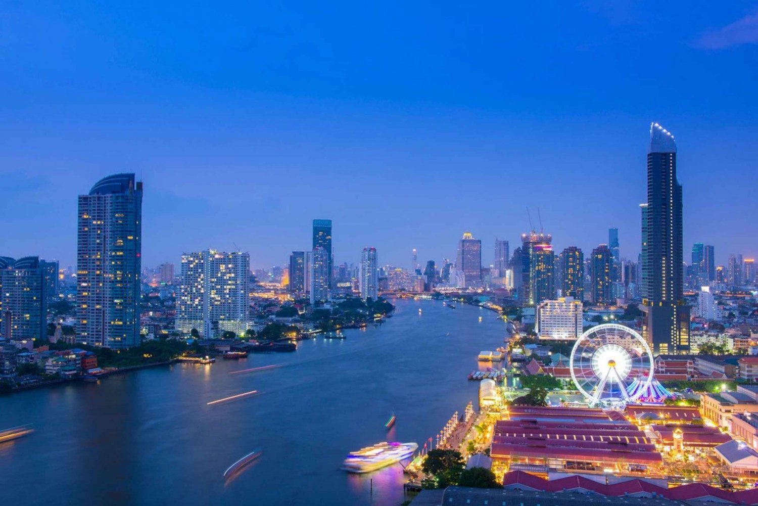 Bangkok: Chao Phraya River Meridian Cruise with Buffet