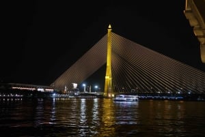 Bangkok: Crociera Meridiana con trasferimento facoltativo in hotel