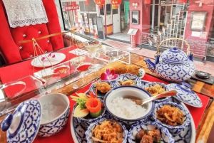 Bangkok: Michelin Food & 20 vartegn med dobbeltdækker-tur