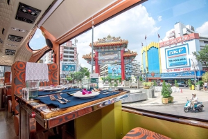 Bangkok: Michelin Food & 20 vartegn med dobbeltdækker-tur