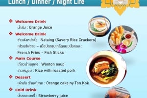 Bangkok: Michelin Food & 20 vartegn med dobbeltdækker-tur