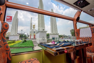 Bangkok: Michelin Food & 20 Landmarks Double-Decker Tour